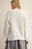 Textured Knit Sweater