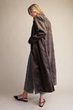 Textured Velvet Coat