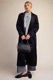 Textured Velvet Coat