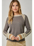 Raglan Trim Detail Sweater
