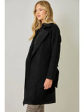 Lapel Collar Robe Coat