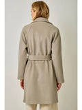 Lapel Collar Robe Coat