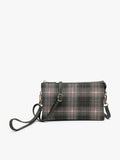 Riley Plaid Crossbody/Wristlet