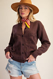 Flower Embroidered Cardigan