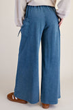 Tie Pocket Terry Knit Pants