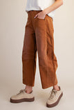 Corduroy Barrel Pants