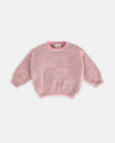 Fuzzy Boxy Sweater - Ash Rose