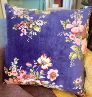 Floral Velvet Pillows