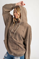 Peace Sign Back Hoodie