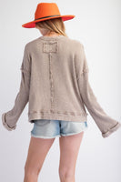 Rib Knit Cardigan