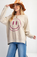 Smiley Face Pullover