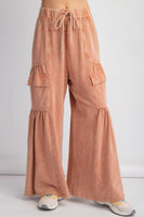 Terry Knit Flare Pants