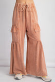 Terry Knit Flare Pants