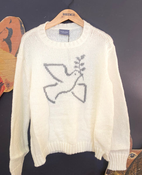 Dove Crew Sweater