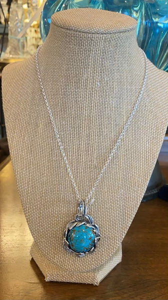 Turquoise Pendant Necklace