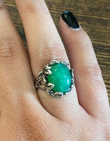 Chrysoprase Ring