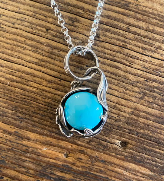 Turquoise Pendant Necklace