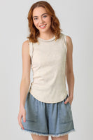 Exposed Seam Ribbed Tank