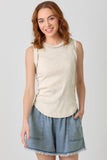 Exposed Seam Ribbed Tank