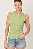Exposed Seam Ribbed Tank