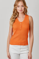 Ribbed Sweater Tank