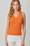 Ribbed Sweater Tank