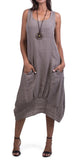 Linen Sleeveless Dress