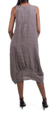 Linen Sleeveless Dress