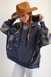 Daisy Patch Terry Hoodie