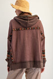 Daisy Patch Terry Hoodie