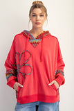 Daisy Patch Terry Hoodie