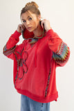Daisy Patch Terry Hoodie
