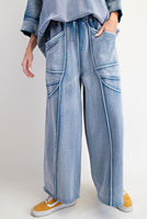 Washed Terry Pants
