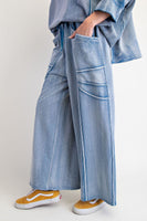 Washed Terry Pants