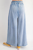 Washed Terry Pants