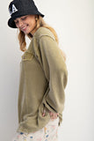 Textured Thermal Henley Top