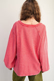 Textured Thermal Henley Top