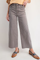 Polka Dots Twill Pants