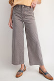 Polka Dots Twill Pants