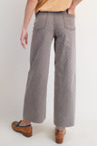 Polka Dots Twill Pants