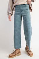 Polka Dots Twill Pants