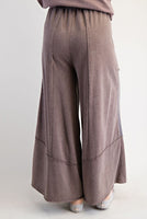 Jacquard Contrast Terry Pants