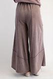 Jacquard Contrast Terry Pants
