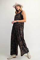 Camouflage Printed Jumpsuit