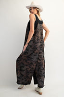 Camouflage Printed Jumpsuit