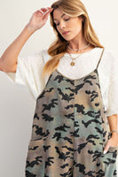 Camouflage Printed Jumpsuit