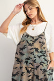 Camouflage Printed Jumpsuit