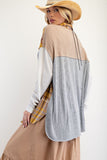 Plaid Mix Thermal Shirt