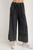 Terry Knit Palazzo Pants