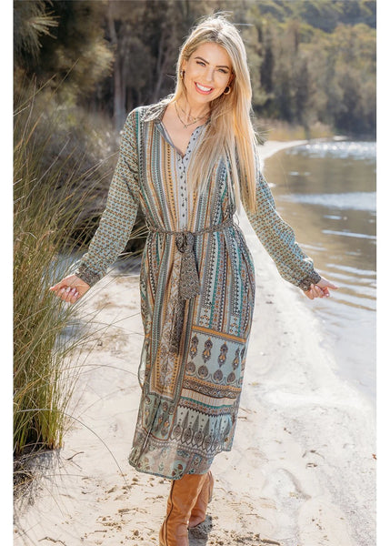 Cinzia Button Dress